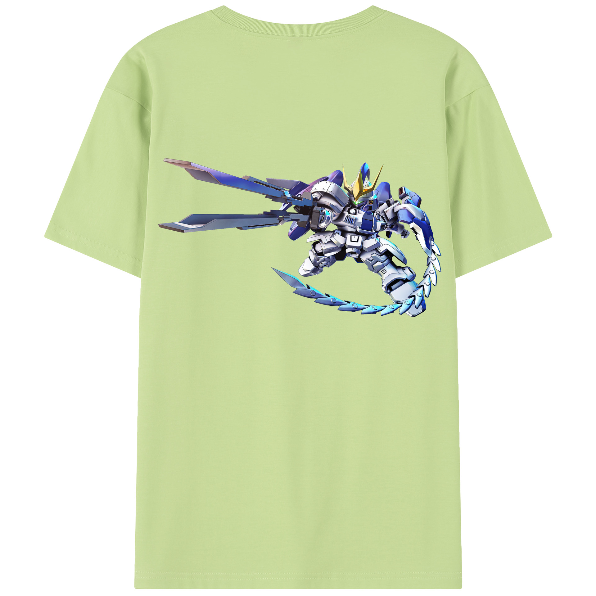 （画像用） 機動戦士ガンダム Mobile Suit Gundam 綿100％半袖Tシャツ（背面プリント）